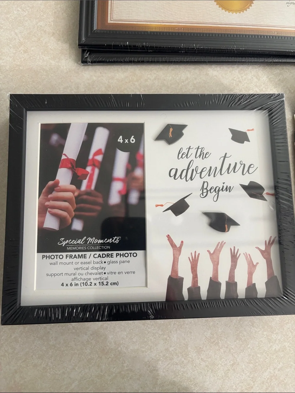 Special Moments Black and Gold Graduation Party Decorations Kit